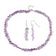 Rose de France Amethyst Silver Set