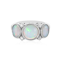 Welo Opal Silver Ring