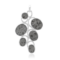 Aletai-Meteorite Silver Pendant