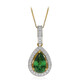 14K AAA Tsavorite Gold Necklace (CIRARI)