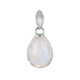 Bihar rainbow moonstone Silver Pendant