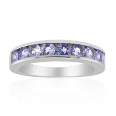 Tanzanite Silver Ring