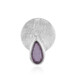 Rose de France Amethyst Silver Pendant (MONOSONO COLLECTION)