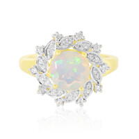 Welo Opal Silver Ring