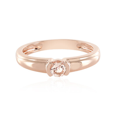 Morganite Silver Ring