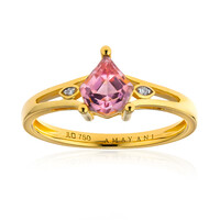 18K Pink Diaspore Gold Ring (AMAYANI)