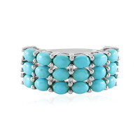 Sleeping Beauty Turquoise Silver Ring (Faszination Türkis)