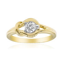 9K SI1 (G) Diamond Gold Ring