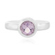 Rose de France Amethyst Silver Ring (MONOSONO COLLECTION)