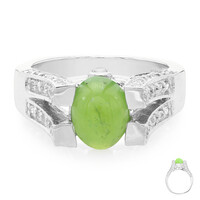 Imperial Chrysoprase Silver Ring