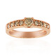 9K VS1 Argyle Rose De France Diamond Gold Ring (Annette)