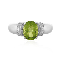 Peridot Silver Ring