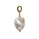 White Freshwater Pearl Silver Pendant