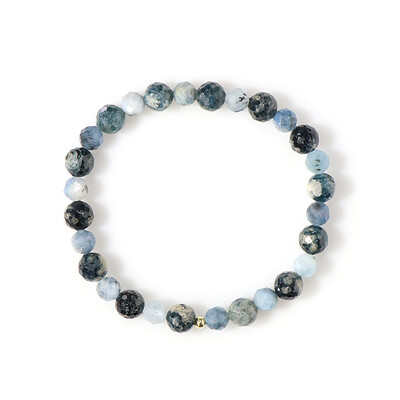 Indicolite Silver Bracelet