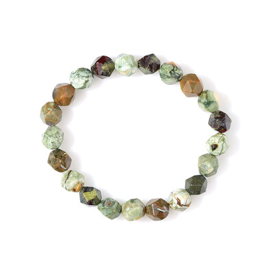 Rainforest Rhyolite Bracelet