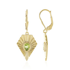 Peridot Silver Earrings