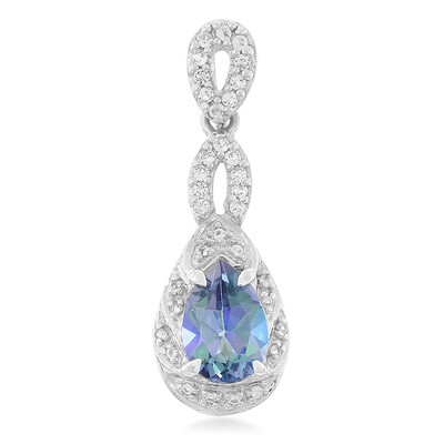 Neptune Topaz Silver Pendant