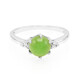 Imperial Chrysoprase Silver Ring