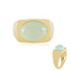 Aqua Chalcedony Silver Ring