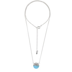 Turquoise Silver Necklace