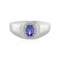 Tanzanite Silver Ring