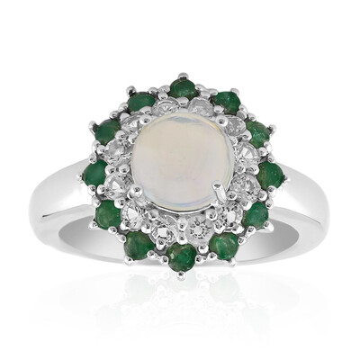 Welo Opal Silver Ring