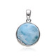 Larimar Silver Pendant