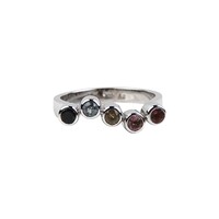 Tourmaline Silver Ring