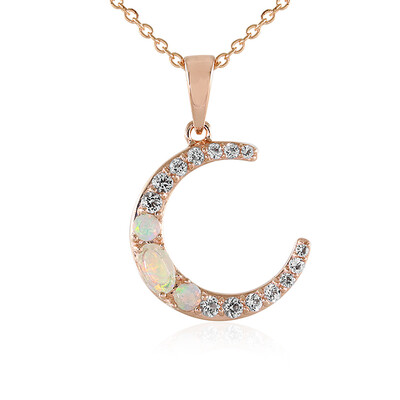 Welo Opal Silver Necklace