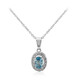 Ratanakiri Zircon Silver Necklace