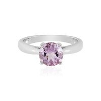 Rose de France Amethyst Silver Ring