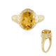 Citrine Silver Ring