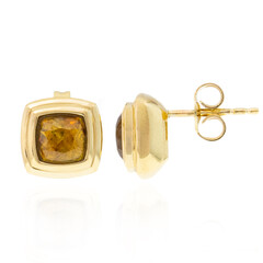 9K Sphene Gold Earrings (CUSTODANA)