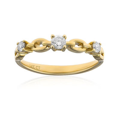 14K I1 (H) Diamond Gold Ring (CIRARI)