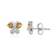 Citrine Silver Earrings