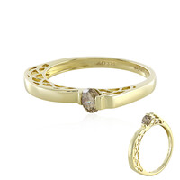 9K I2 Champagne Diamond Gold Ring (de Melo)