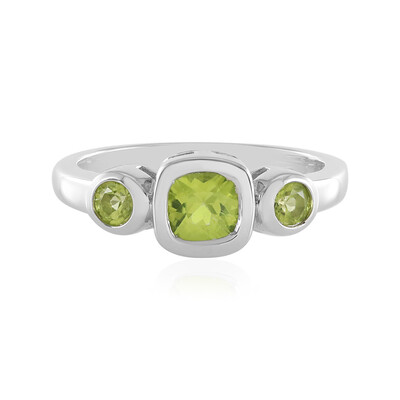 Peridot Silver Ring