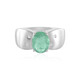 Green Fluorite Silver Ring