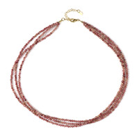 Rhodonite Silver Necklace