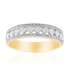 9K SI1 (G) Diamond Gold Ring