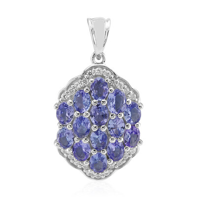 Tanzanite Silver Pendant