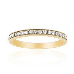 14K SI1 (H) Diamond Gold Ring (CIRARI)