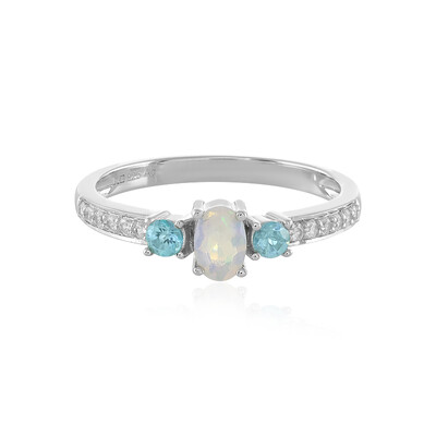 Welo Opal Silver Ring