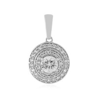 Zircon Silver Pendant