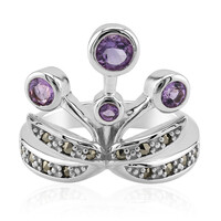 Amethyst Silver Ring (Annette classic)