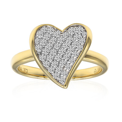 9K SI1 (G) Diamond Gold Ring (Annette)