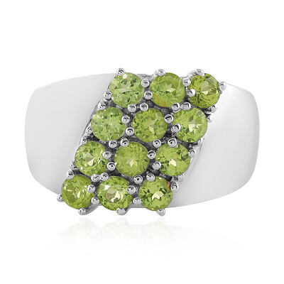 Peridot Silver Ring