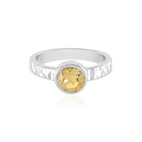 Citrine Silver Ring