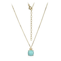 Amazonite Silver Necklace