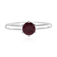 Rhodolite Silver Ring